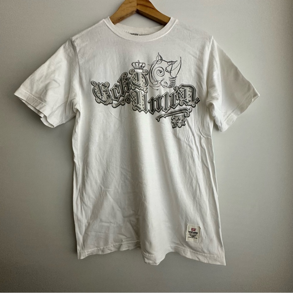 Vintage Ecko Unlimited White Short Sleeve Tees S